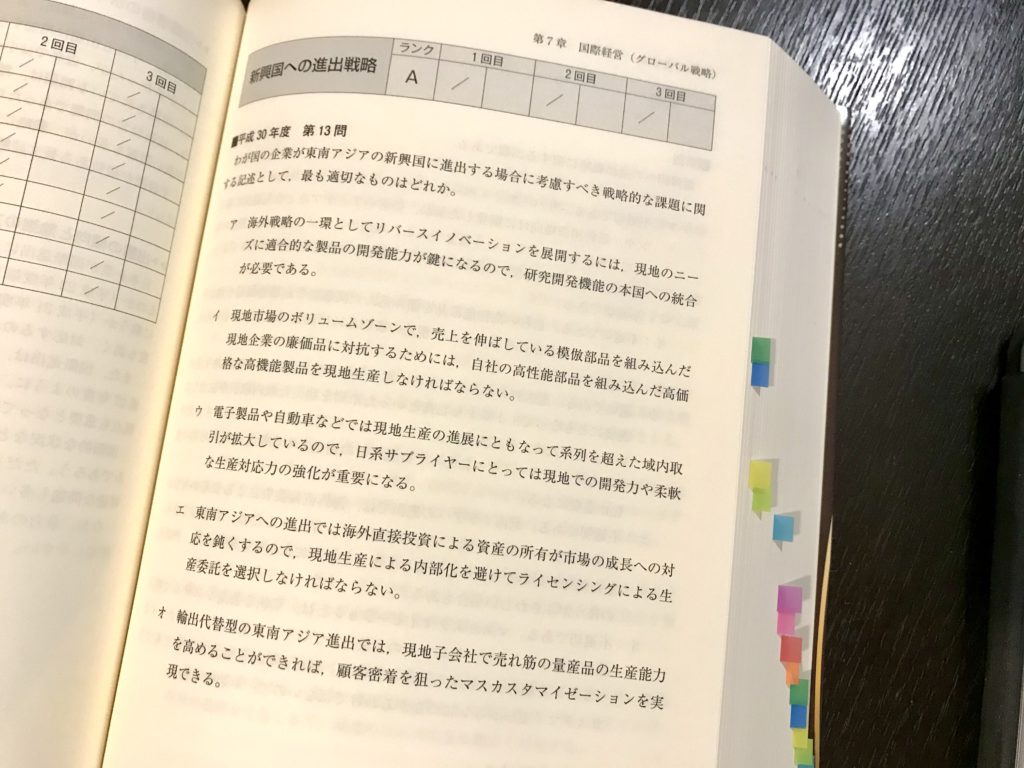 楽天最安値に挑戦】 中小企業診断士試験 論点別 重要度順 過去問完全